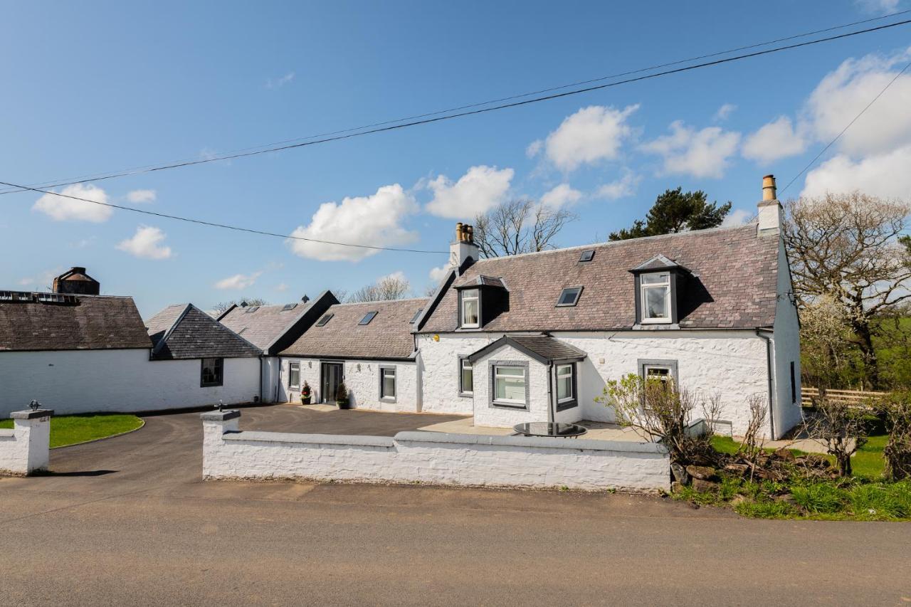 Nether Newton - Sleeps 12, Hottub, Sauna, Private Garden Newmilns Exterior foto